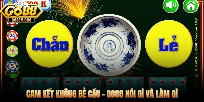 Cấu trúc sản phẩm xóc đĩa Go88 loại trừ hoàn toàn can thiệp kết quả