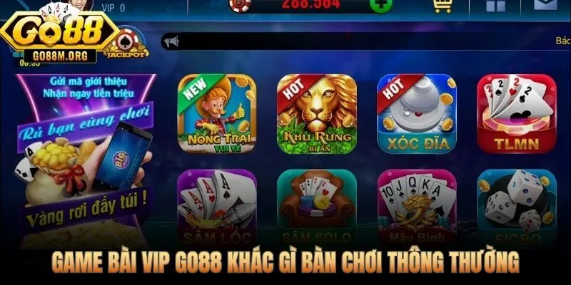 So sánh game bài VIP và bàn thường với hai trải nghiệm hoàn toàn khác biệt
