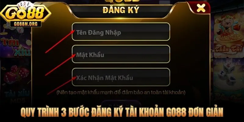 **Đăng ký Go88** chỉ cần điện thoại và vài phút rảnh là đủ