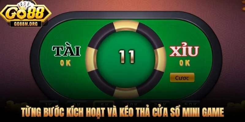 Các bước kích hoạt nhanh cửa sổ bong bóng trên App Go88